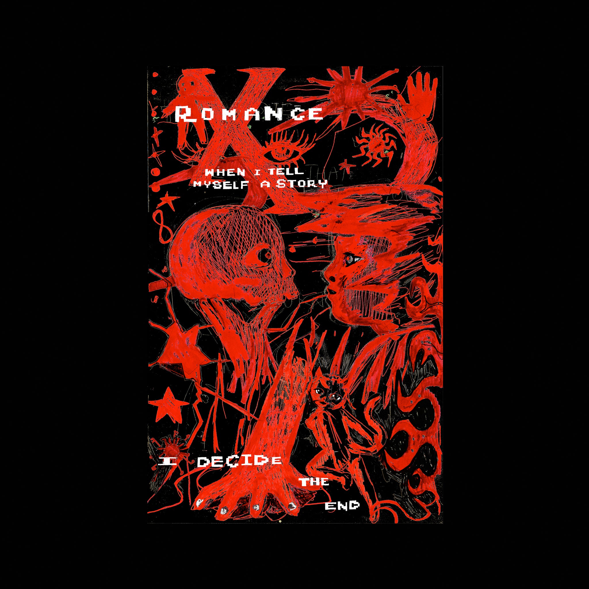 "ROMANCE" Poster by Sonya Sombreuil , with poem by Elaine Kahn